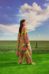 Feathers Unstitched Winter Arrivals Suit-SYNARA-FT574