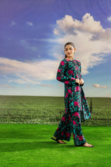 Feathers Unstitched Winter Arrivals Suit-DORINE-FT572