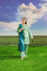 Feathers Unstitched Winter Arrivals Suit-SOLEEN-FT575