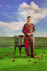 Feathers Unstitched Winter Arrivals Suit-ADELN-FT571