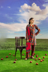 Feathers Unstitched Winter Arrivals Suit-ADELN-FT571