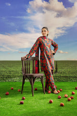 Feathers Unstitched Winter Arrivals Suit-ADELN-FT571