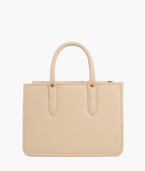 RTW Creation - Off-white crocodile satchel bag