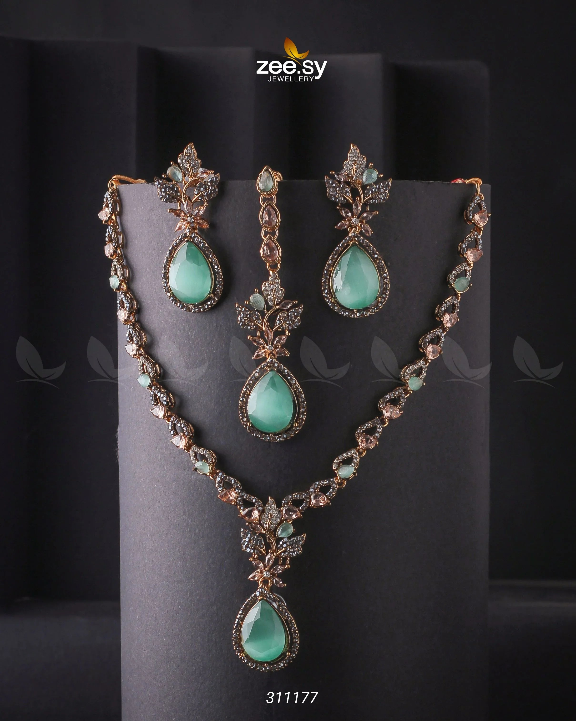 Opal Necklace Set - Zeesy Jewellery