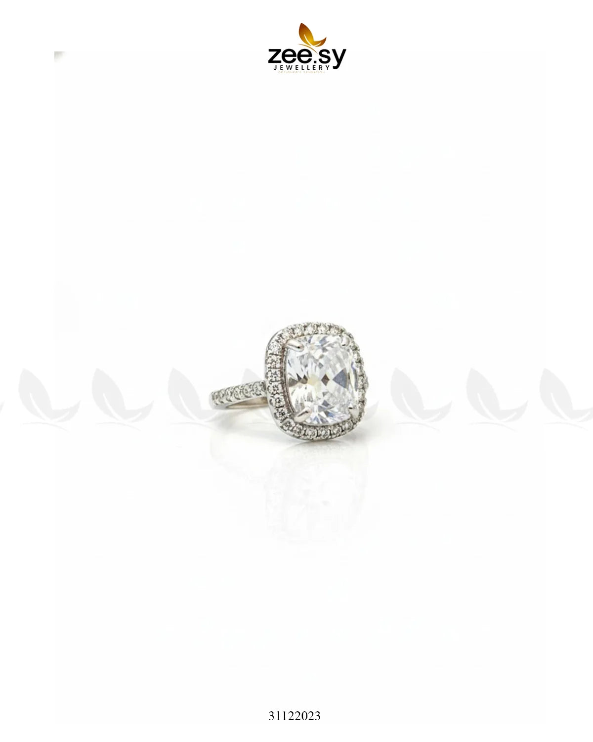 Opulent Faceted Cubic Cluster Ring - Zeesy Jewellery