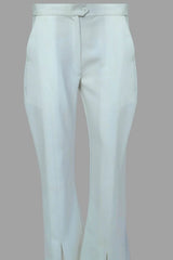 Urban Cut Back and Front  Slited style- Stitched Pant  -  Cotton Viscose