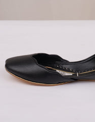 Mgs Style Khussa Collection-Onyx Noir Black