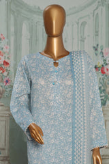 HZ Platinum Unstitched 3 Piece Co Ords Autumn Suit-PCC-229-A