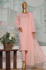 HZ Platinum Unstitched 3 Piece Co Ords Autumn Suit-PCC-229-B
