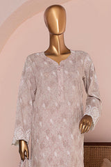HZ Unstitched 3 Piece Premium Chikankari Suit-PCE-954