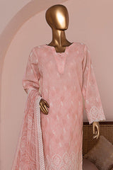 HZ Unstitched 3 Piece Premium Chikankari Suit-PCE-957