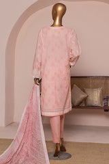 HZ Unstitched 3 Piece Premium Chikankari Suit-PCE-957