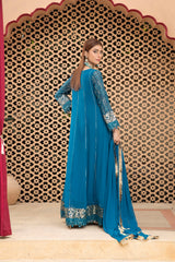 Manahils Stitched Formals Kurti-B-005-Zinc