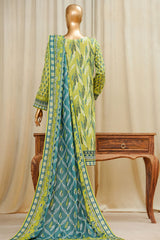 Gardenia Prints By HZ Stitched 3 Piece Swiss Lawn Suit-PDL-713-Pista