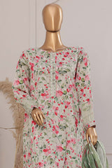 Printkari By HZ Stitched 3 Piece Emb Chikankari Vol-02 Suit-PEC-204