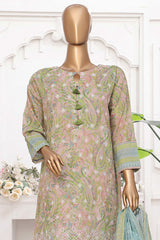 Printkari By HZ Stitched 3 Piece Emb Chikankari Vol-02 Suit-PEC-206