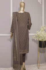 HZ Premium Unstitched 3 Piece Emb Lawn Vol-2 Suit-PEC-720