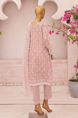 Hz Premium Unstitched 3 Piece Emb Lawn Vol-03 Suit-PEC-731