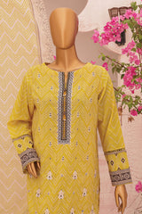 Hz Premium Unstitched 3 Piece Emb Lawn Vol-03 Suit-PEC-747