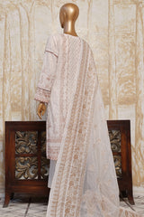 HZ Premium Unstitched 3 Piece Festive Digital Printed Emb Lawn Suit-PFC-778