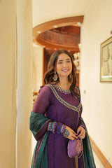 Omal By Komal Stitched 3 Piece Summer Suit-Zayna 3Pc