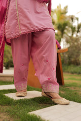 Omal By Komal Stitched 3 Piece Summer Suit-Faria