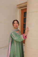 Omal By Komal Stitched 3 Piece Summer Suit-Sofia