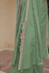 Omal By Komal Stitched 3 Piece Summer Suit-Sofia