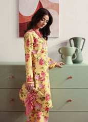 Gulaal Stitched 2 Piece Basic Lawn Collection'2025-Honey Dew