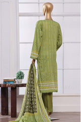 Sada Bahar Stitched 3 Piece Printed Lawn Vol-08 Suit-PL-332-Green
