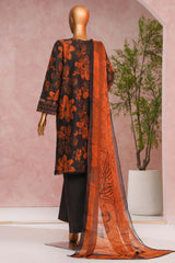 Enchant By HZ Stitched 3 Piece Linnokara Prints Collection'2025-PLK-547