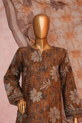 Enchant By HZ Stitched 3 Piece Linnokara Prints Collection'2025-PLK-548