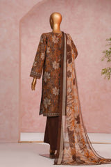 Enchant By HZ Stitched 3 Piece Linnokara Prints Collection'2025-PLK-548