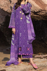 Print Melody By Charizma Unstitched 3 Piece Printed Lawn Vol-03 Suit-PM4-17