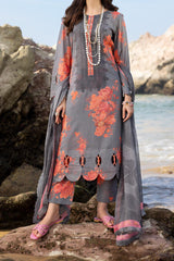 Print Melody By Charizma Unstitched 3 Piece Printed Lawn Vol-03 Suit-PM4-20