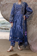 Print Melody By Charizma Unstitched 3 Piece Printed Lawn Vol-03 Suit-PM4-24