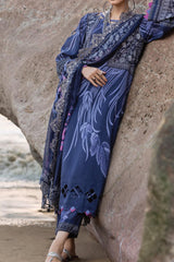 Print Melody By Charizma Unstitched 3 Piece Printed Lawn Vol-03 Suit-PM4-24