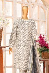 Meenakari by Hz Unstitched 3 Piece Premium Emb Collection'2023-PMK-172