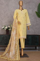 Nennokari By HZ Stitched 3 Piece Festive Hues Suit-PNE-102