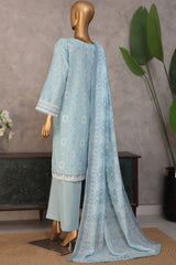 Nennokari By HZ Stitched 3 Piece Festive Hues Suit-PNE-103