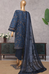 Nennokari By HZ Stitched 3 Piece Festive Hues Suit-PNE-107