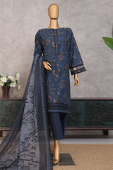 Nennokari By HZ Stitched 3 Piece Festive Hues Suit-PNE-107