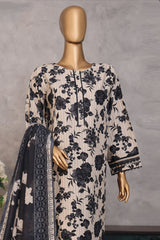 Nennokari By HZ Stitched 3 Piece Festive Hues Suit-PNE-108