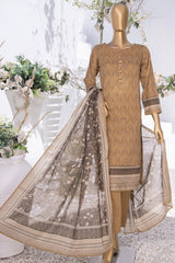 Summer Bloom By HZ Stitched 3 Piece Digital Printed Lawn Suit-PNL-401