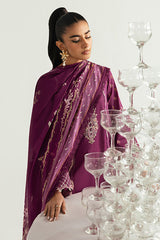 Qprints By Qalamkar Unstitched 3 Piece Printed Lawn Collection-PQ-01-B-Miya