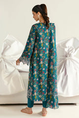 Qprints By Qalamkar Unstitched 3 Piece Printed Lawn Collection-PQ-10-A-Faha
