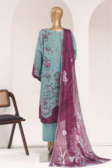 Sada Bahar Stitched 3 Piece Printed Lawn Vol-10 Suit-PR-1122-FEROZI
