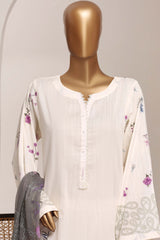 Sada Bahar Stitched 3 Piece Printed Lawn Vol-11 Suit-PR-1145-O/W