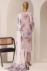 Sada Bahar Stitched 3 Piece Printed Lawn Vol-13 Suit-PR-1166-PLUM