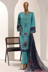 Sada Bahar Stitched 3 Piece Printed Lawn Vol-12 Suit-PR-1169-FEROZI
